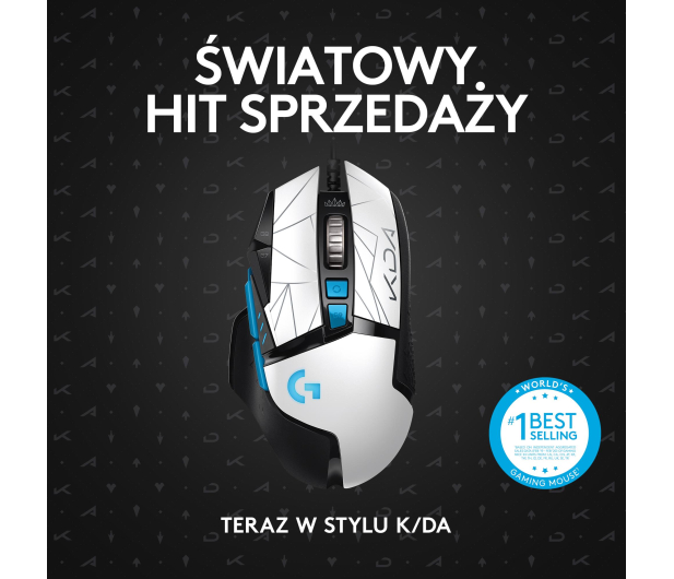 LOGITECH Mysz G502 Hero LOL-KDA 2.0 910-006097 - 645584 - zdjęcie 2